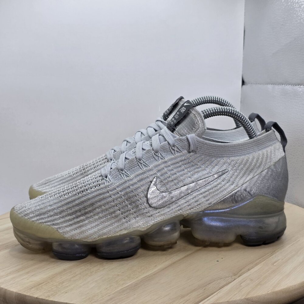 Size 8 - Nike Air VaporMax Flyknit 3 Reflective Silver 2019 AJ6900 101‎